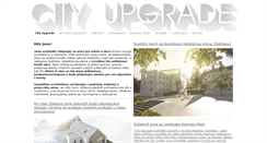 Desktop Screenshot of cityupgrade.cz