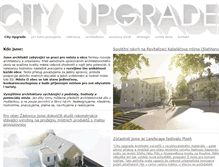 Tablet Screenshot of cityupgrade.cz